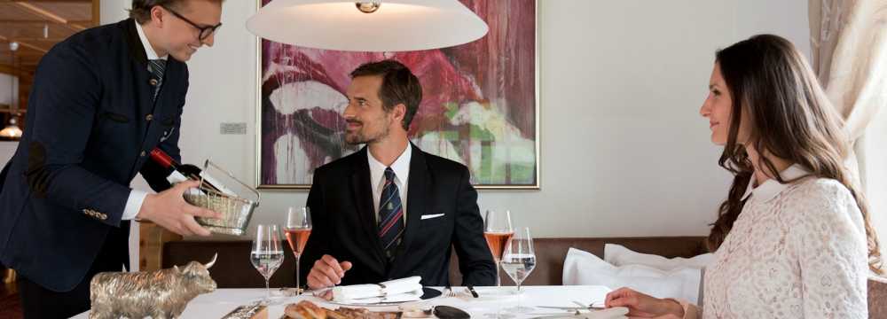 Restaurant Burg Vital Resort 5* Hotel in Lech Restaurant Burg Vital Resort 5* Hotel in Lech