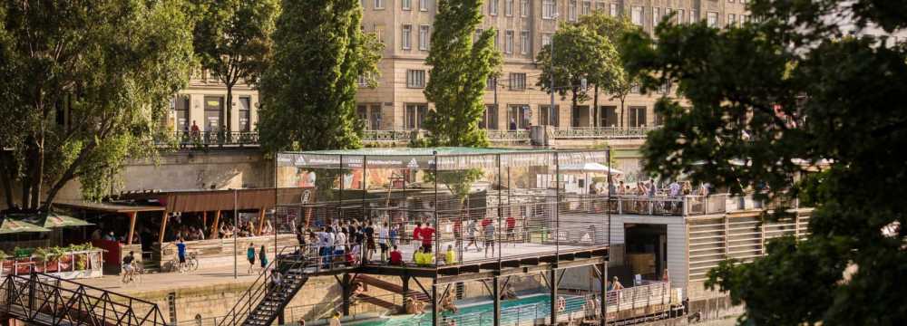 Restaurant Badeschiff Wien in Wien