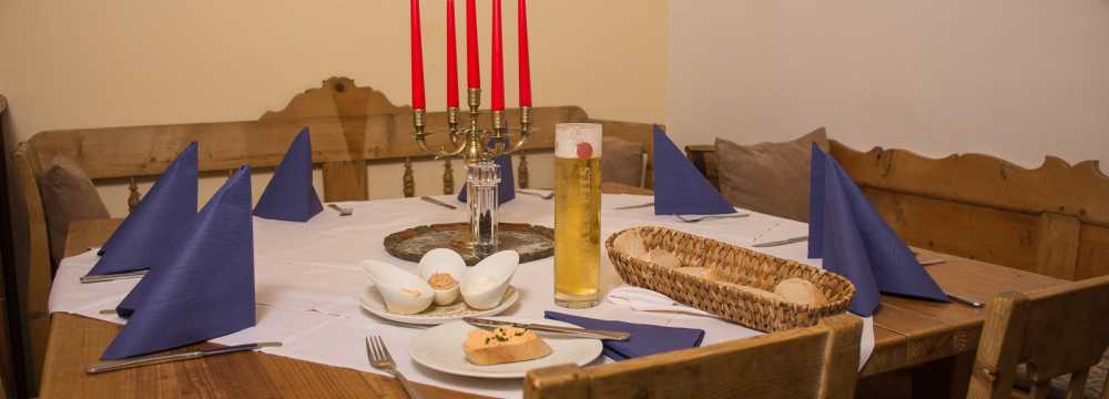 Restaurant im Seehotel Gruner Baum in Hallstatt