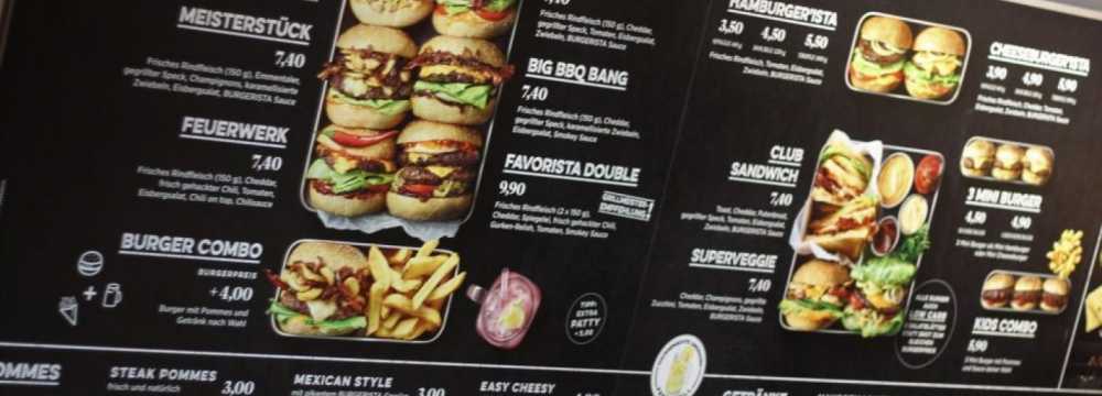 Restaurants in Pasching: BURGERISTA Plus City