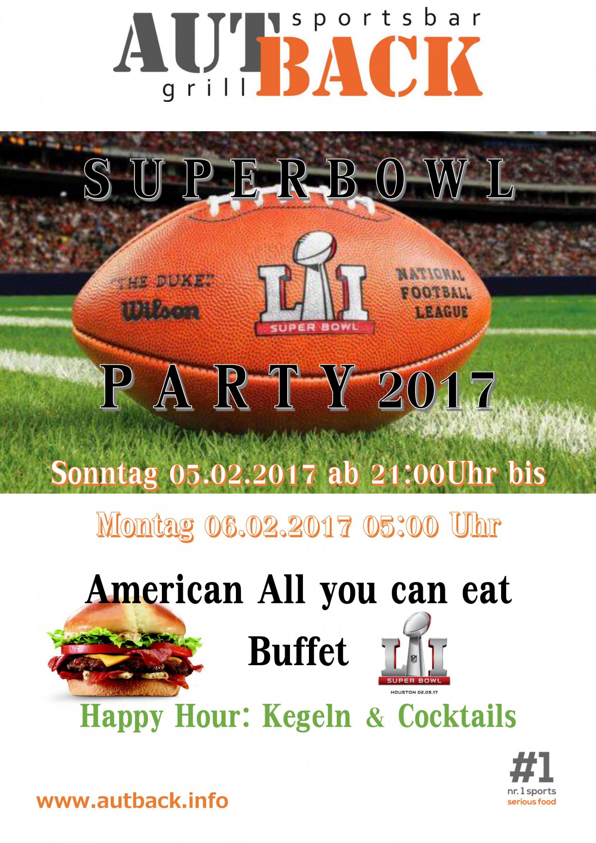 SUPER BOWL PARTY