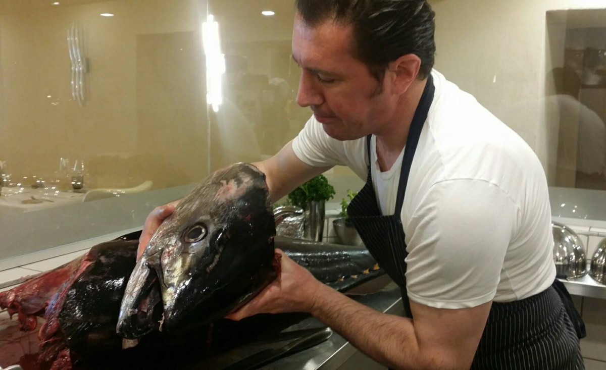 Frischer Thunfisch aus Sizilien