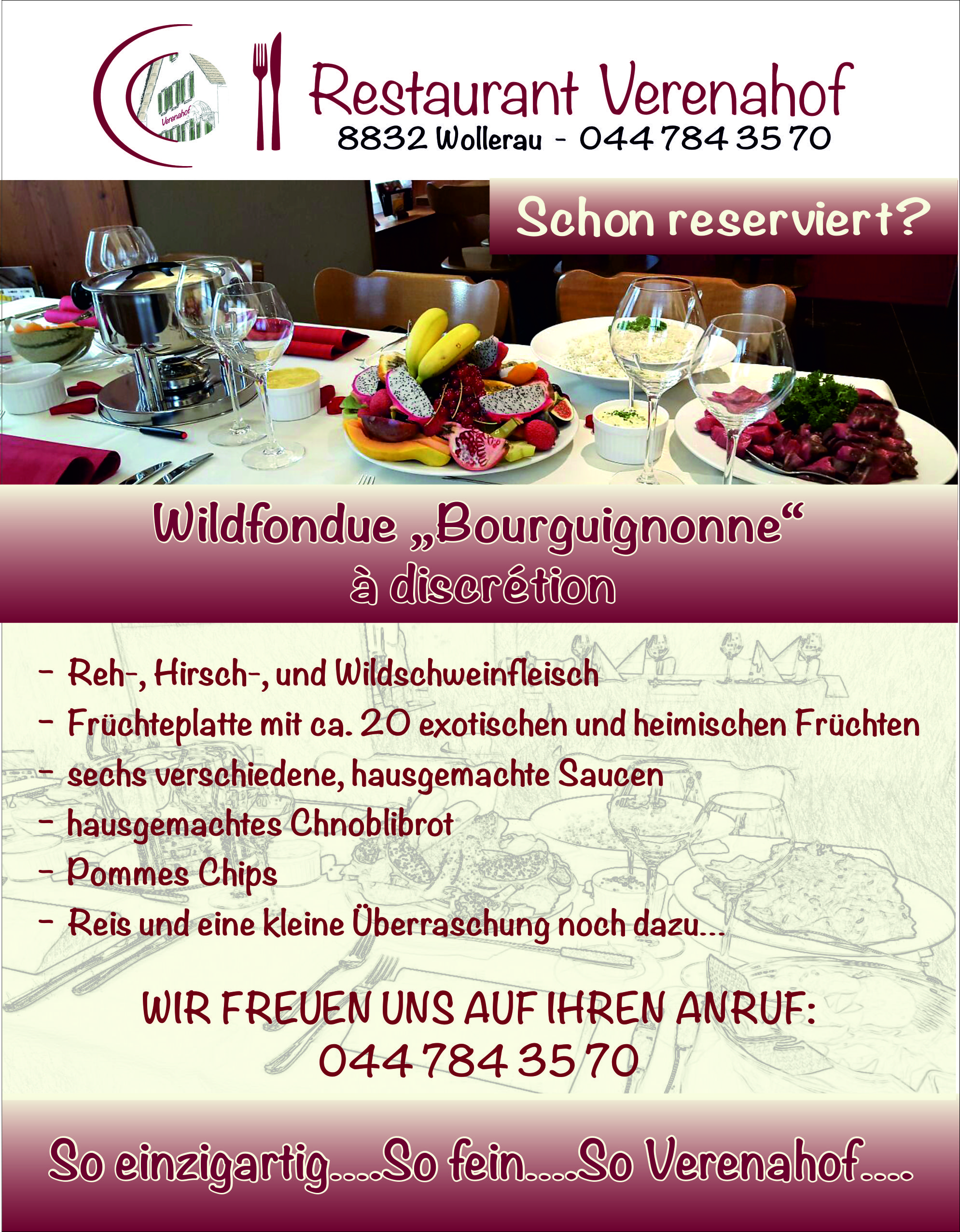 Bis Ende Januar 2018 erhältlich!