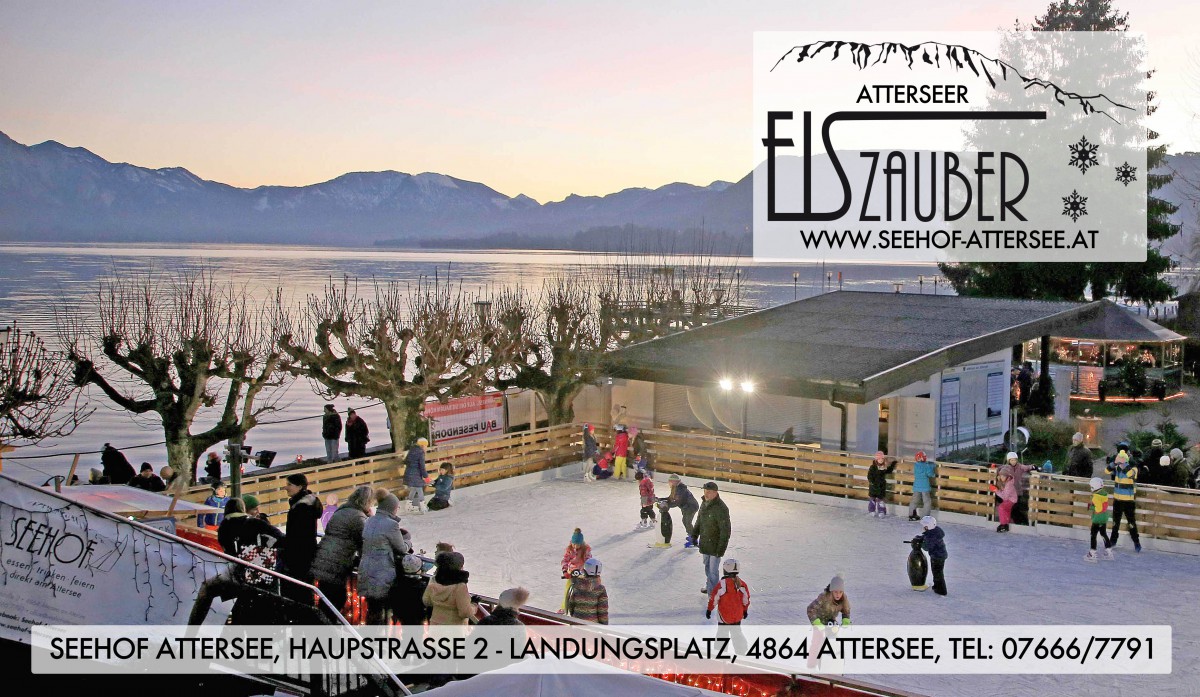 Eislaufplatz am Attersee