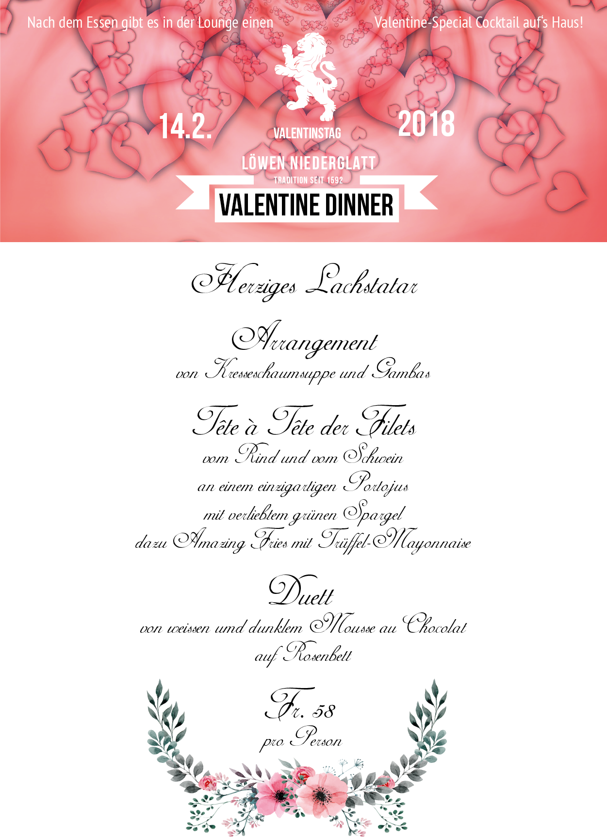 Valentine Dinner