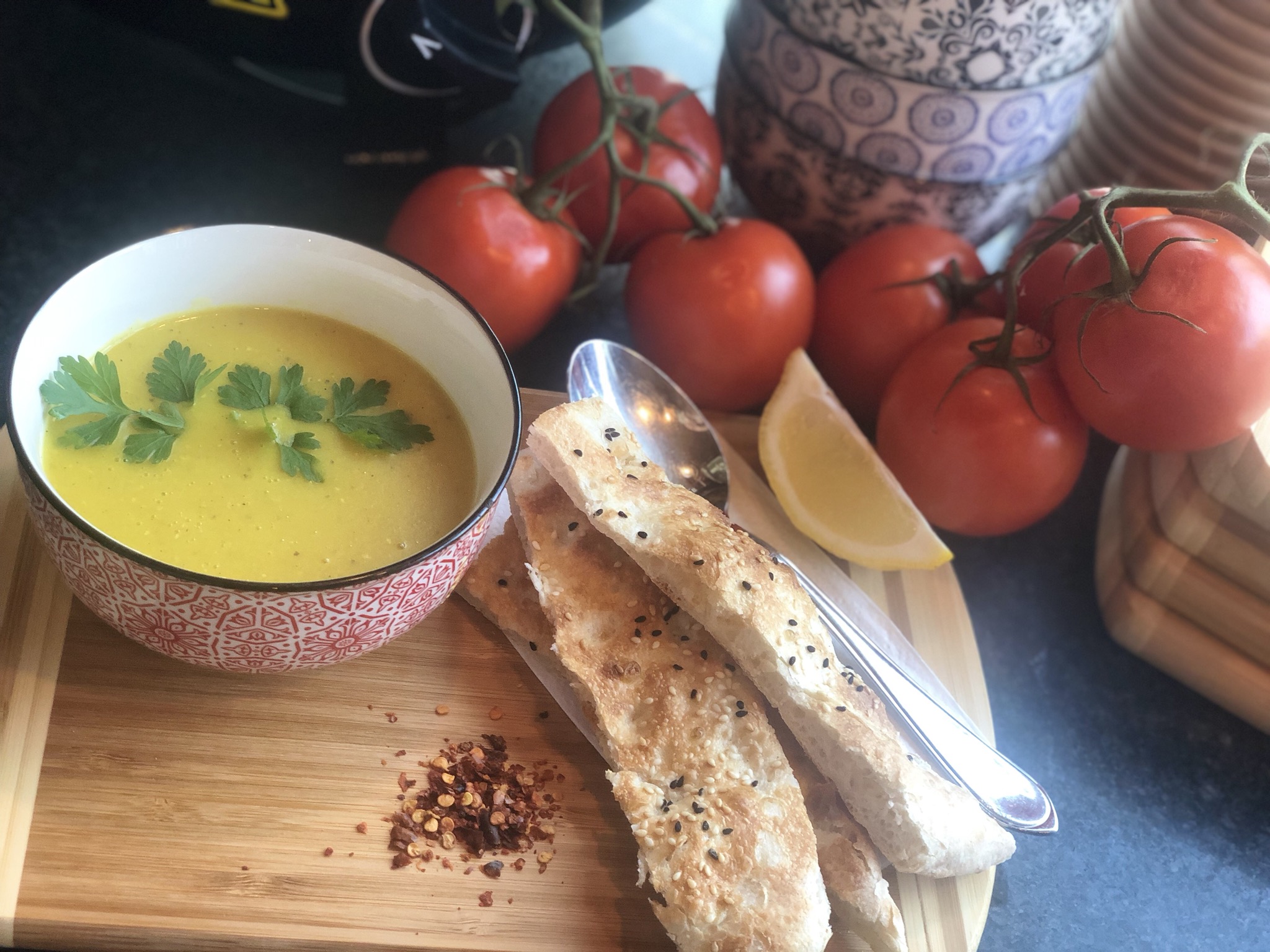 Linsensuppe