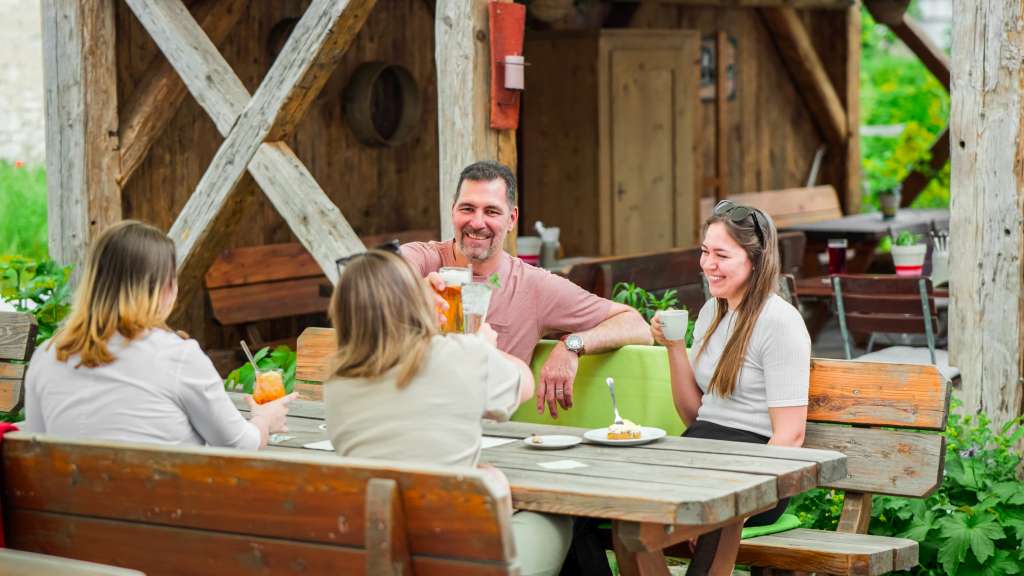 Biergarten-Opening