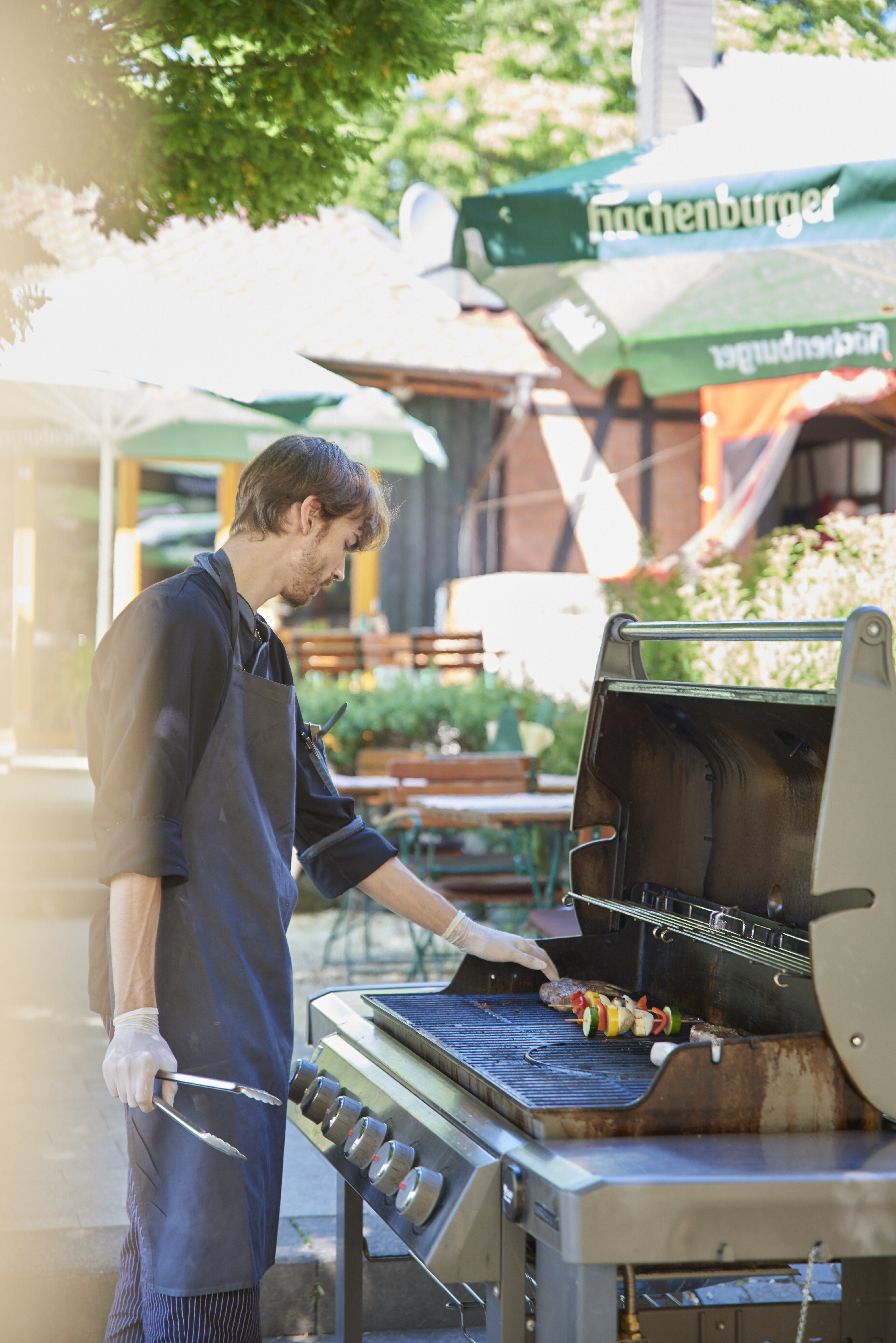 Grillabend im Flürchen Biergarten