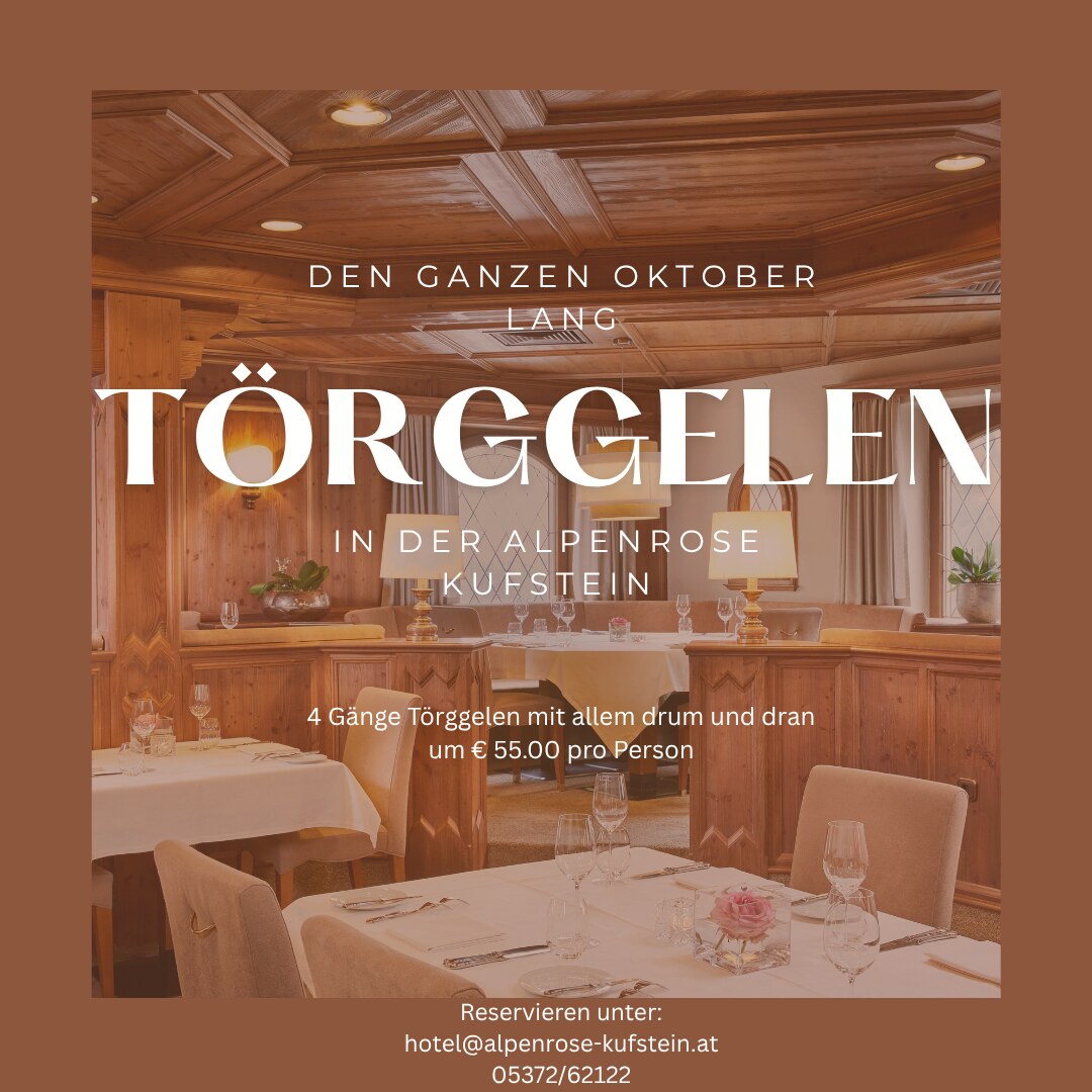 Törggelen in der Alpenrose!
