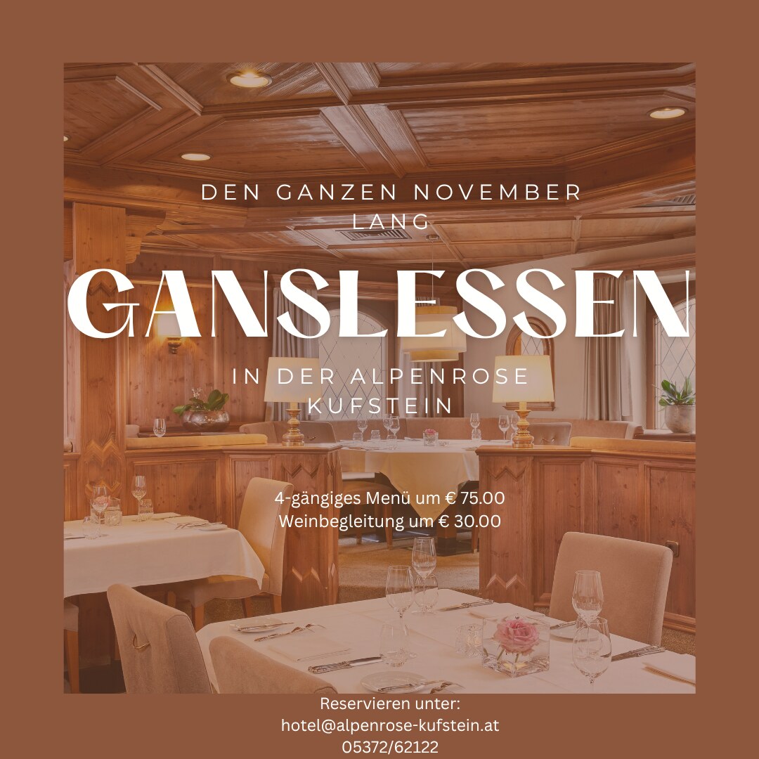 Herbstzeit ist Ganslzeit