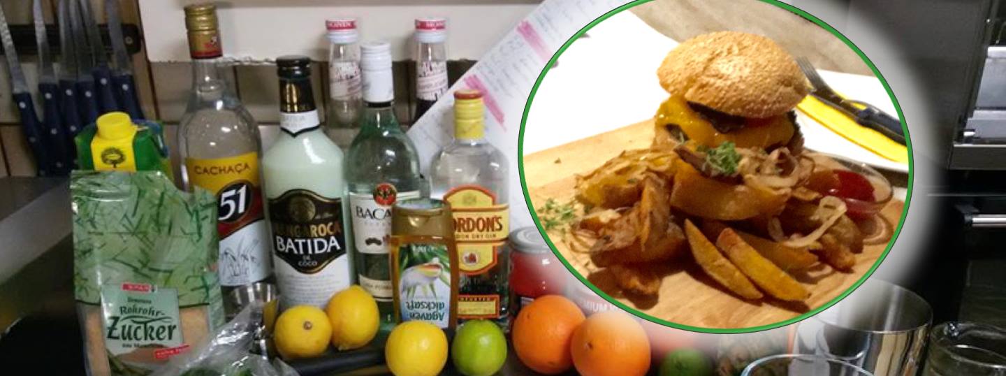 Cocktail trifft WirtshausBurger