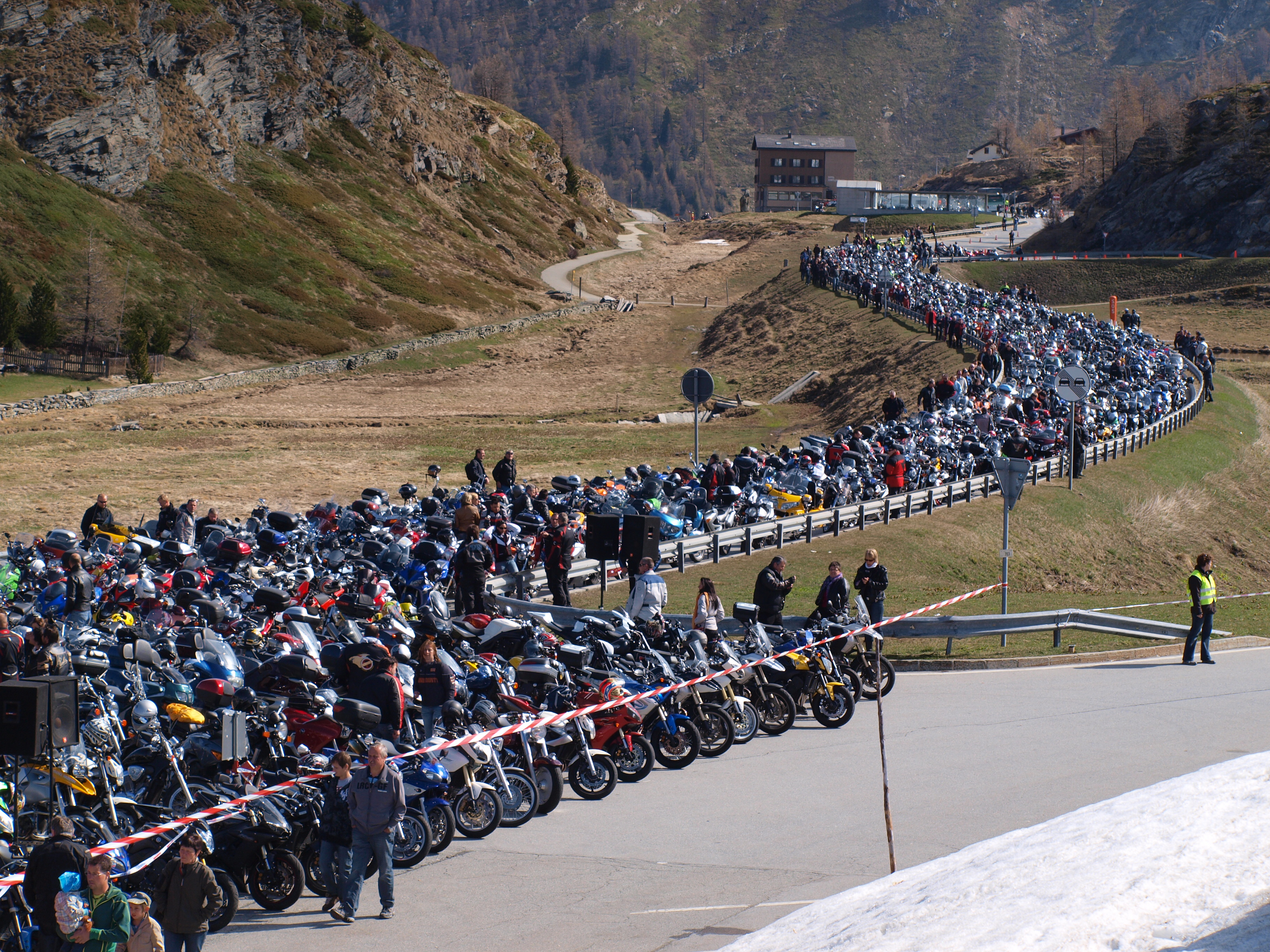 Motorradsegnung