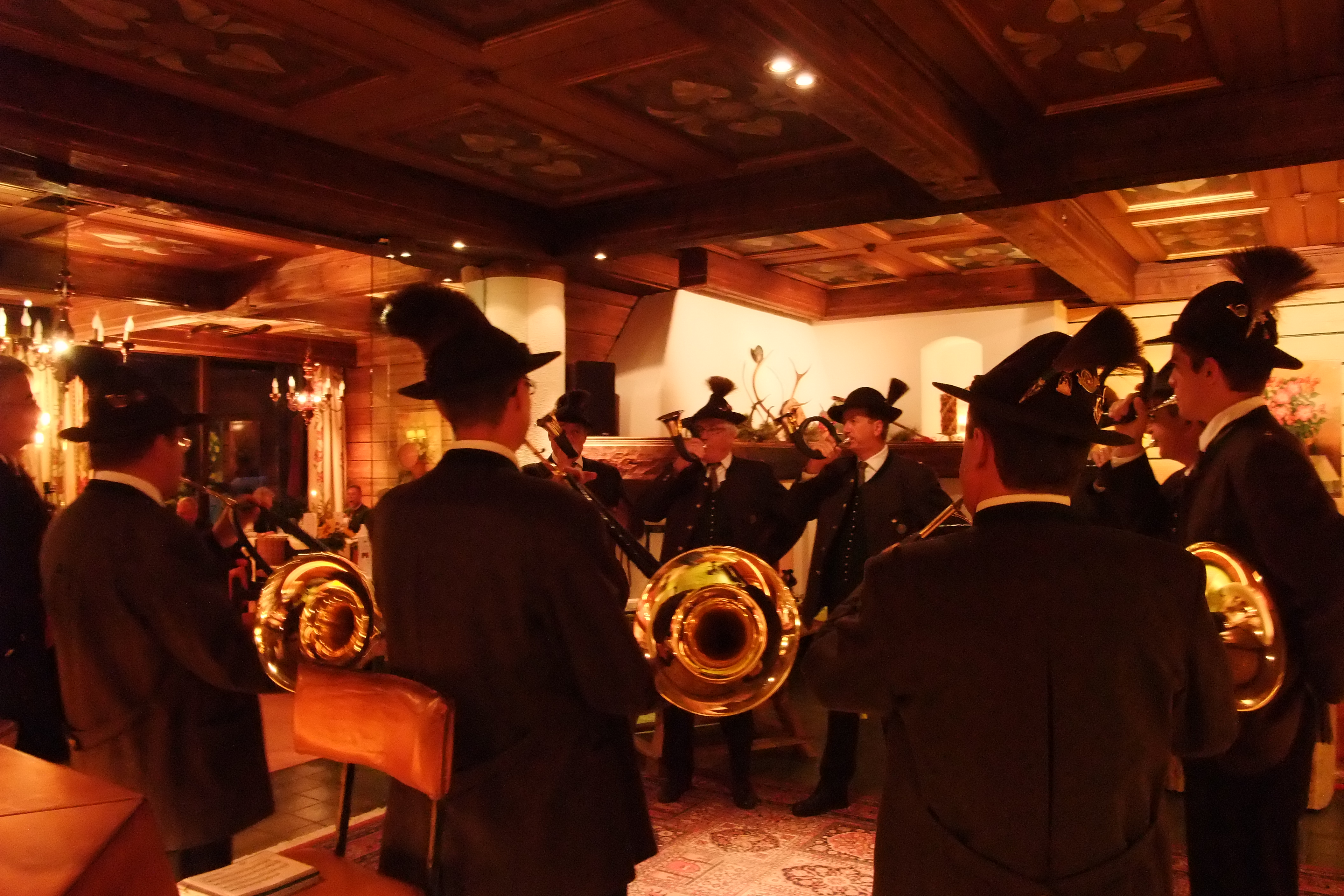 Traditionelles Jagdfest im Hotel St. Oswald