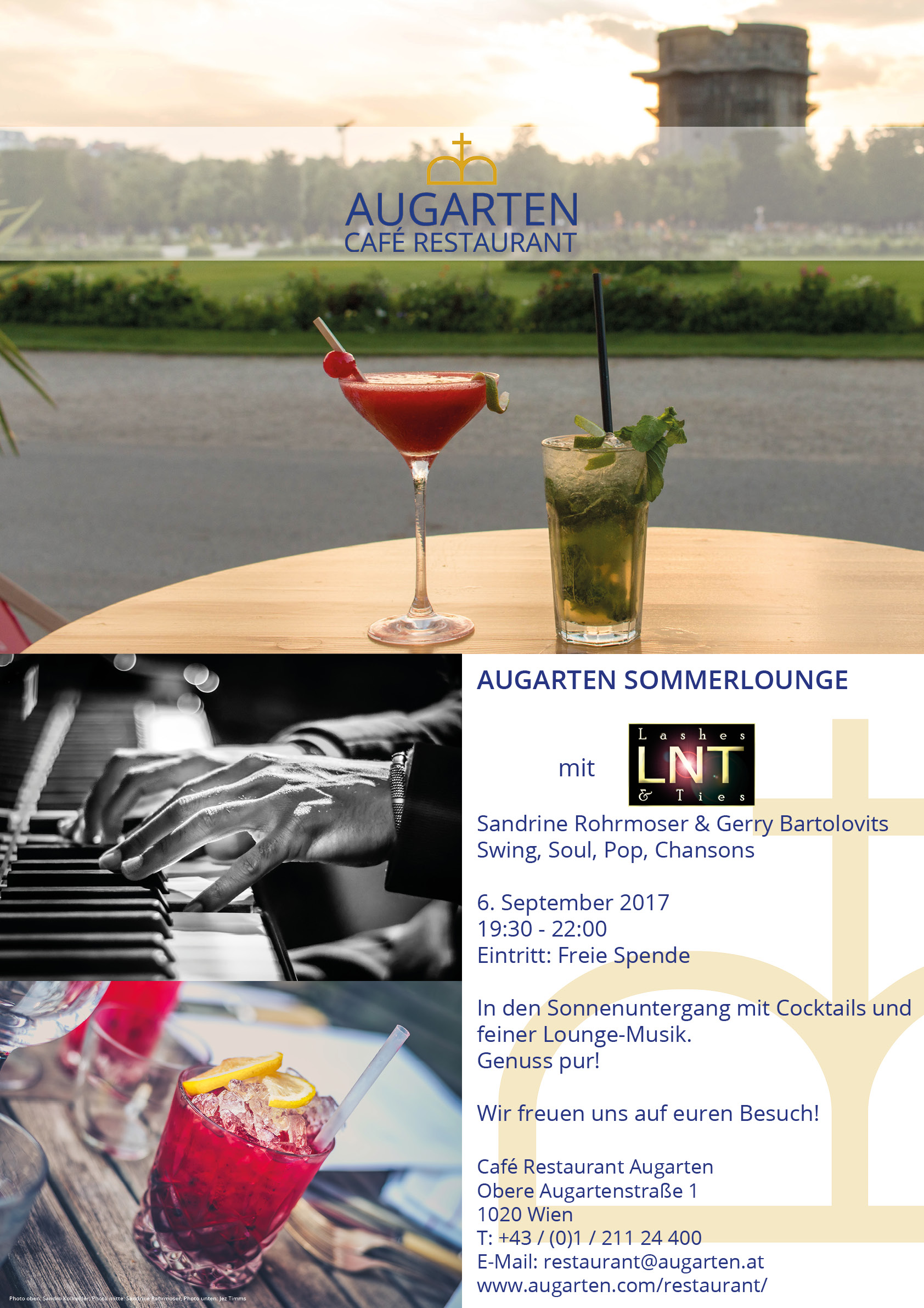Sommerlounge im Augarten