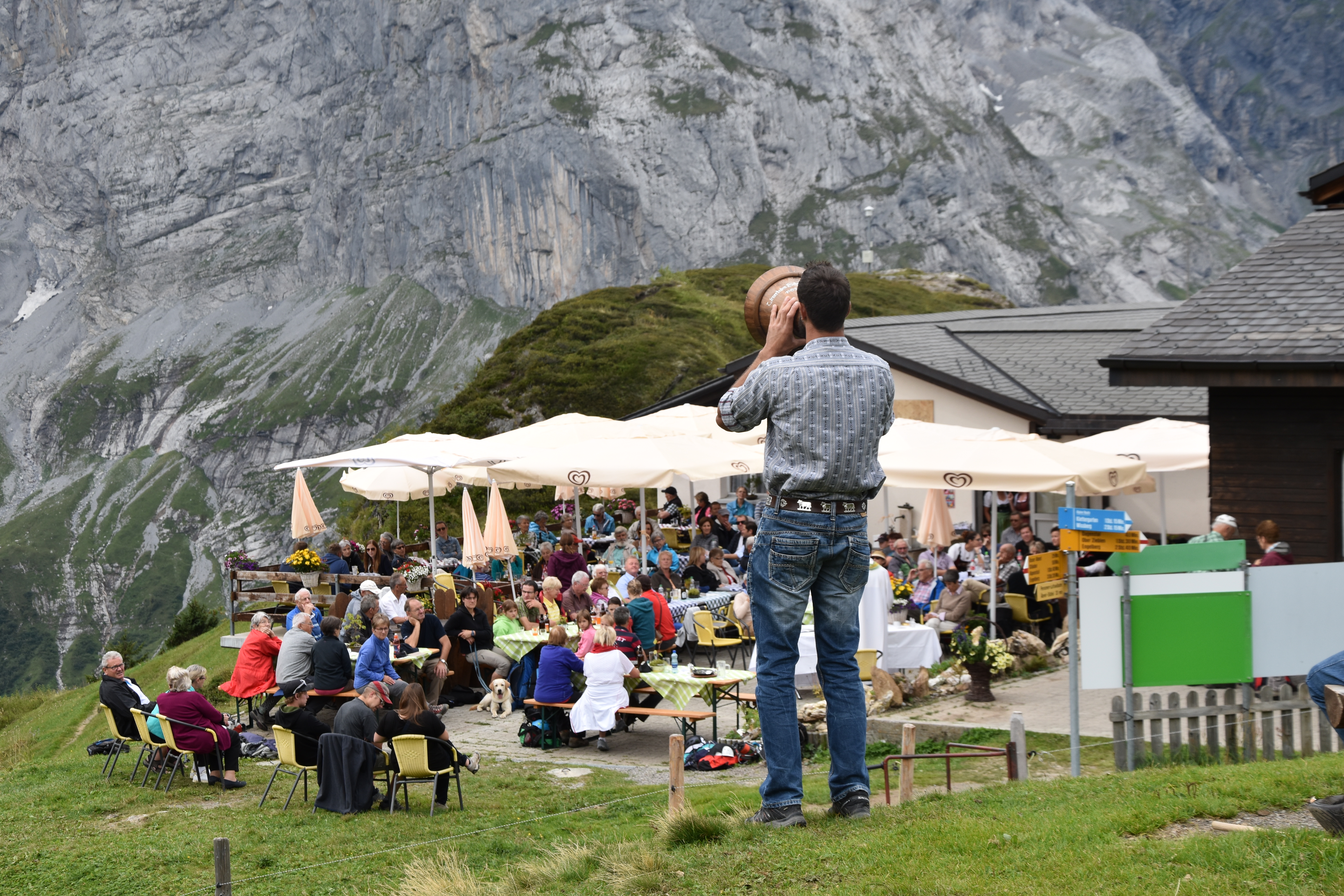 Älplergottesdienst auf der Fürenalp in Engelberg