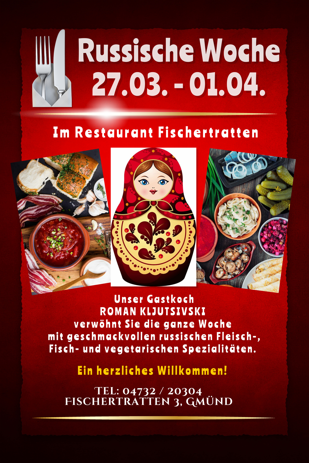 WOCHE DER RUSSISCHEN KÜCHE
