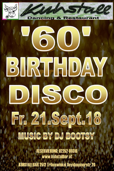 60er Birthdayparty