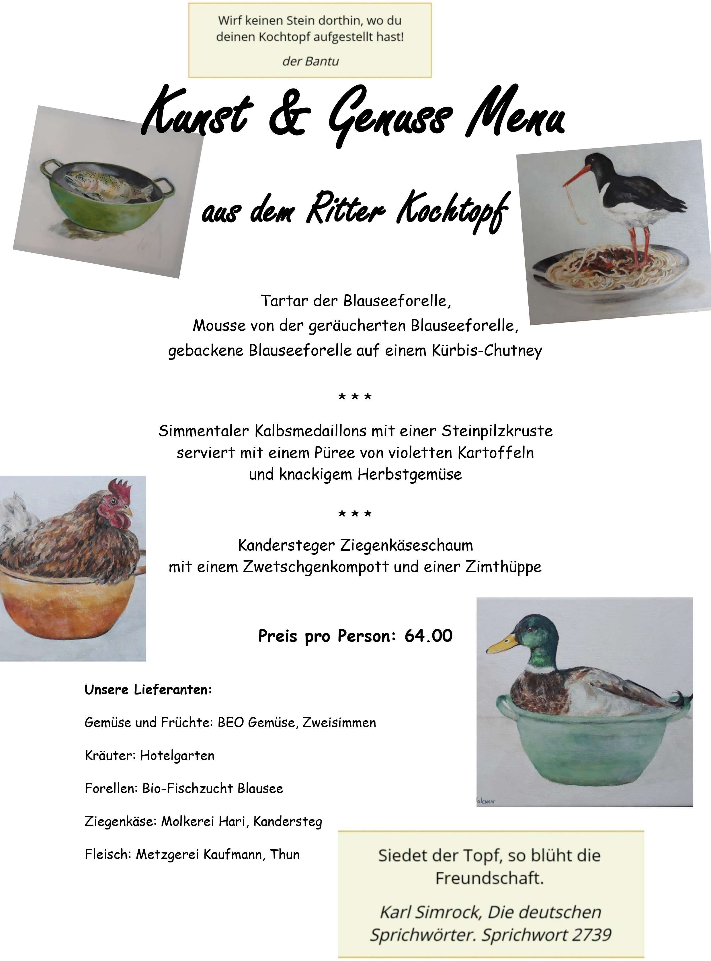 Genusswoche 2018
