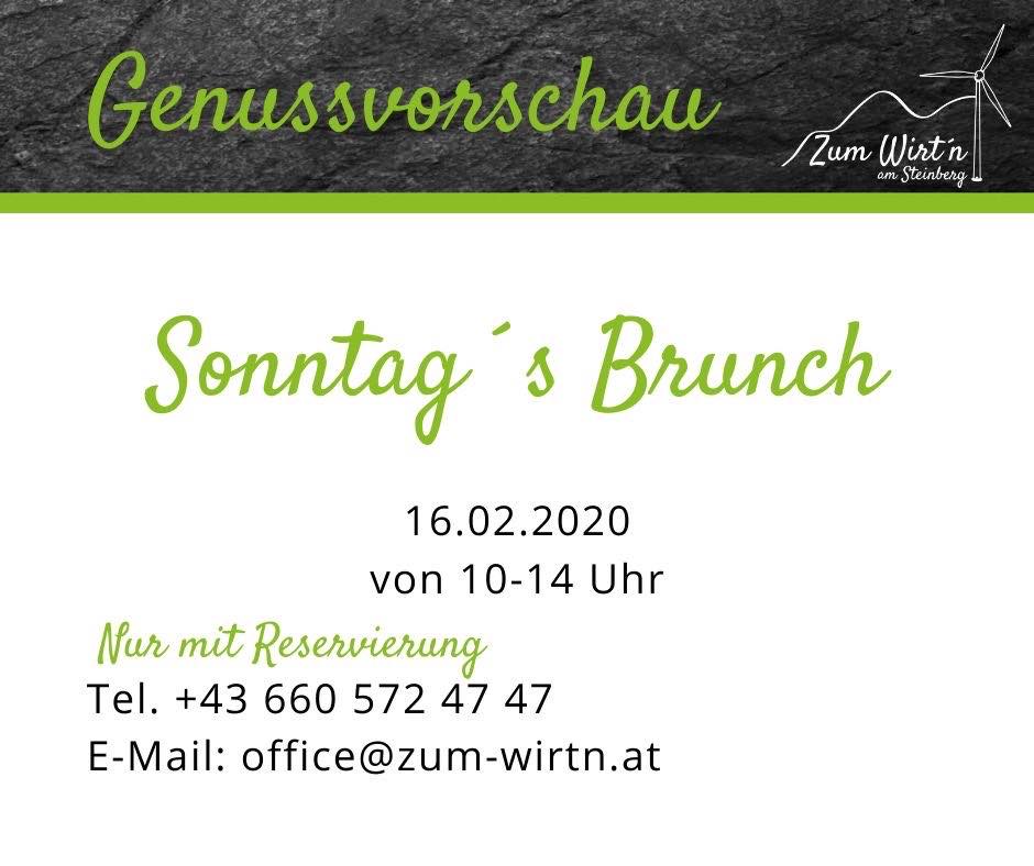 Sonntags´s Brunch