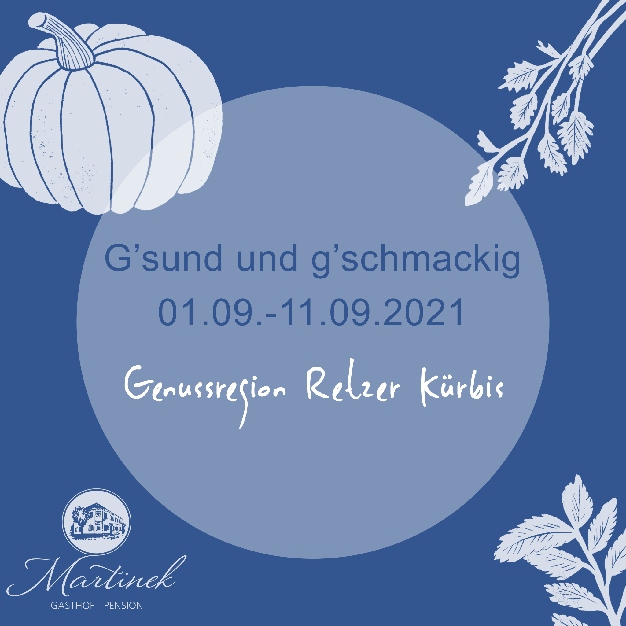 G'sund und g'schmackiger Kürbis