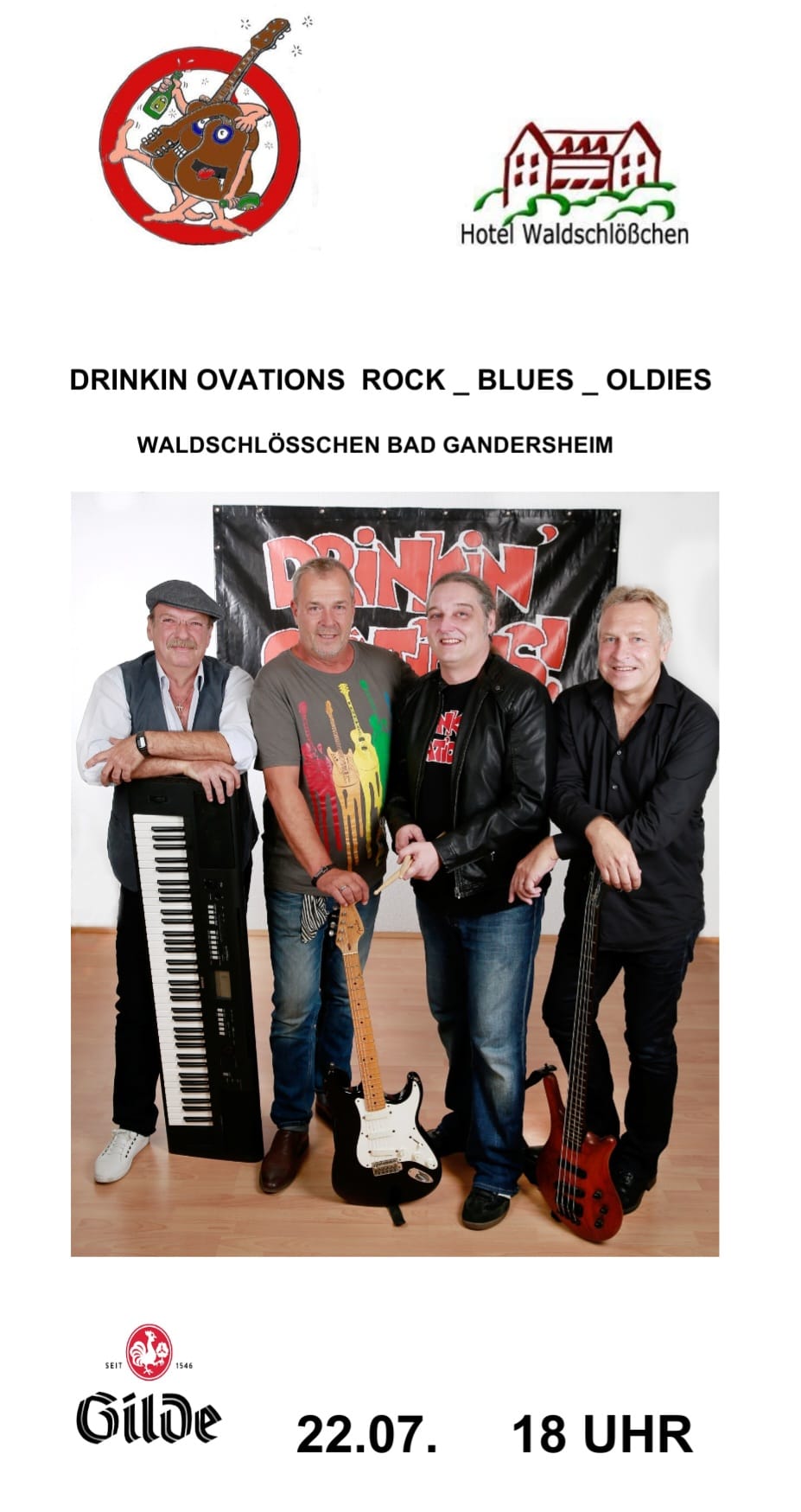 Drinkin Ovations - Rock, Blues, Oldies