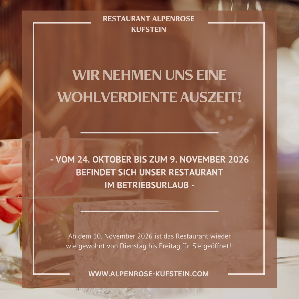 Betriebsurlaub