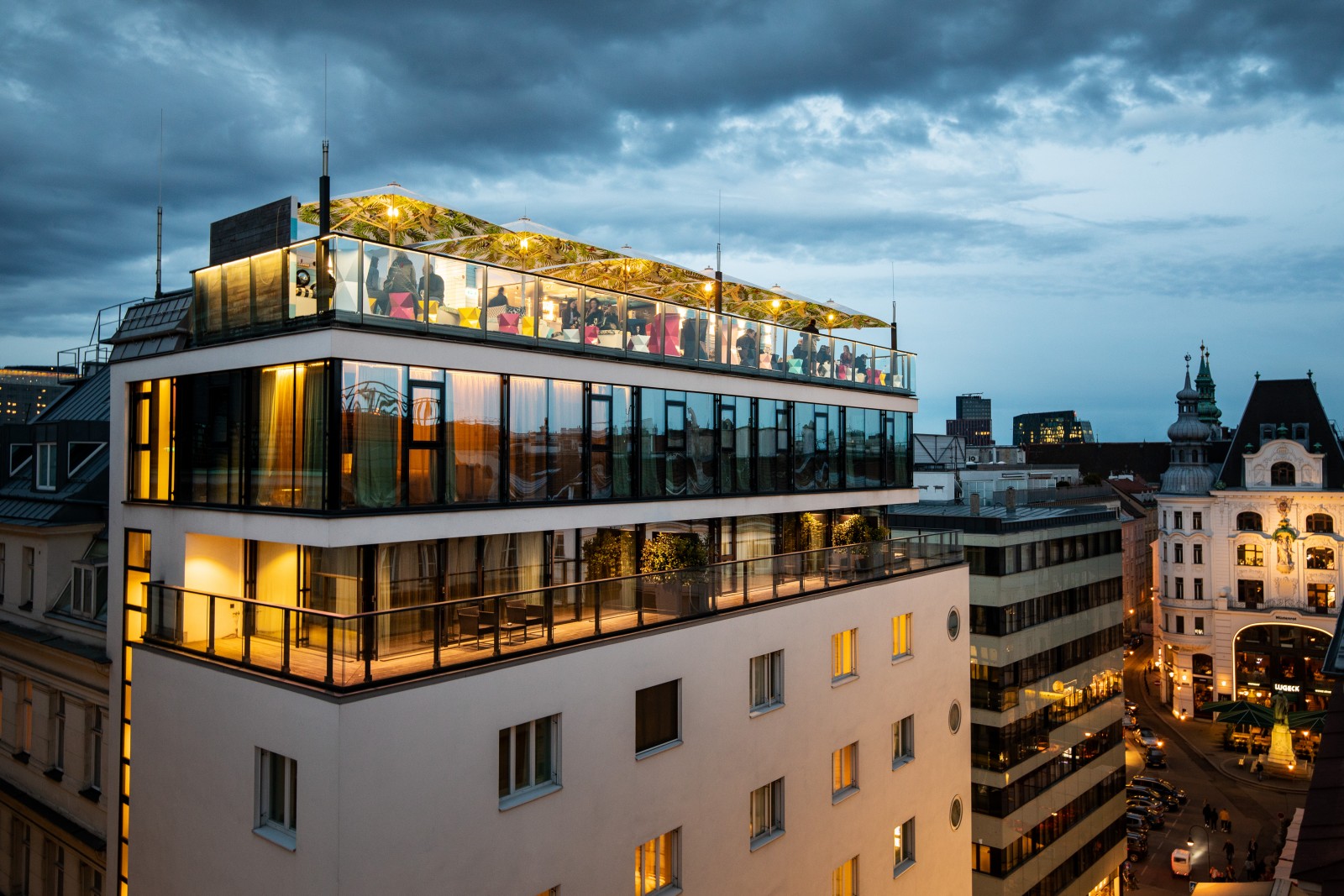 Restaurant LAMÉE ROOFTOP in Wien