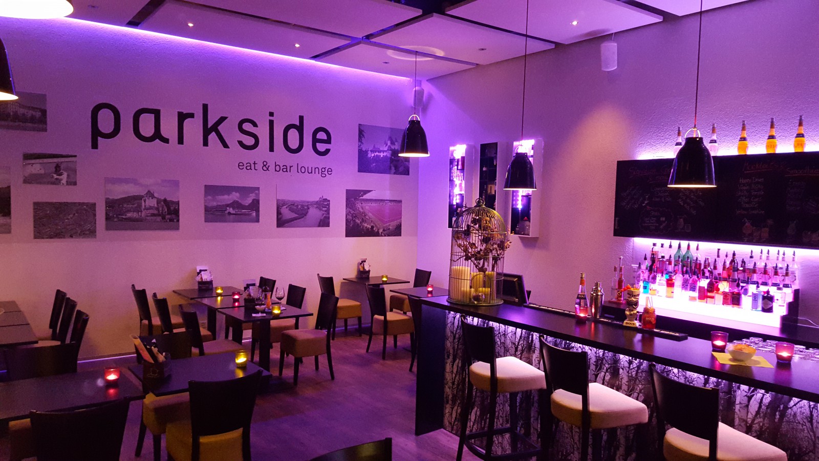 Restaurant parkside eat & bar lounge