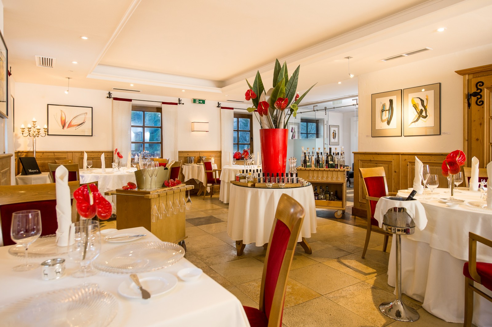 MAYER's Restaurant auf Schloss Prielau in Zell am See, Foto 15