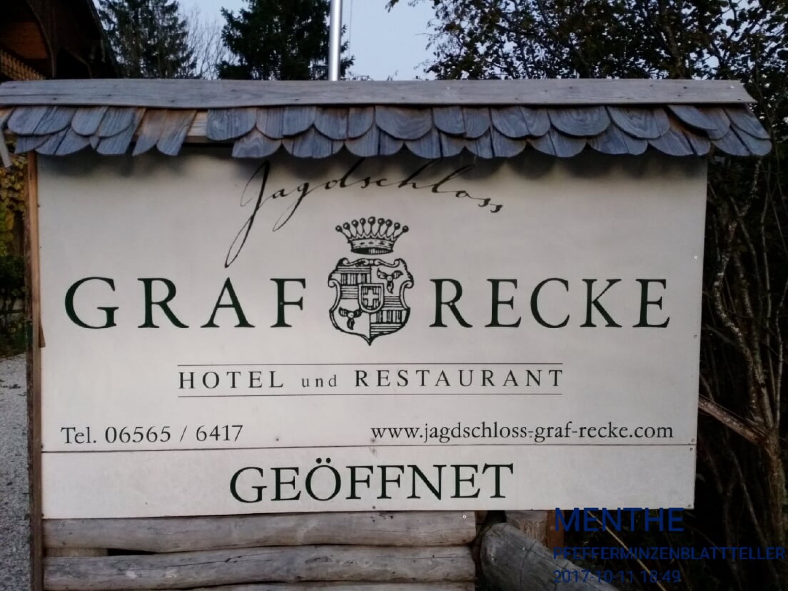 Restaurant Jagdschloss Graf Recke in Wald im Pinzgau
