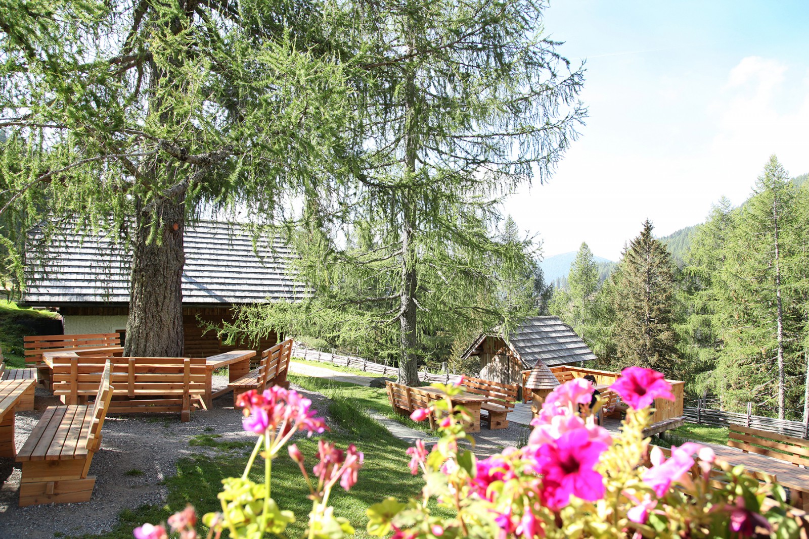 Larchenhutte St. Oswald in St. Oswald, Foto 3