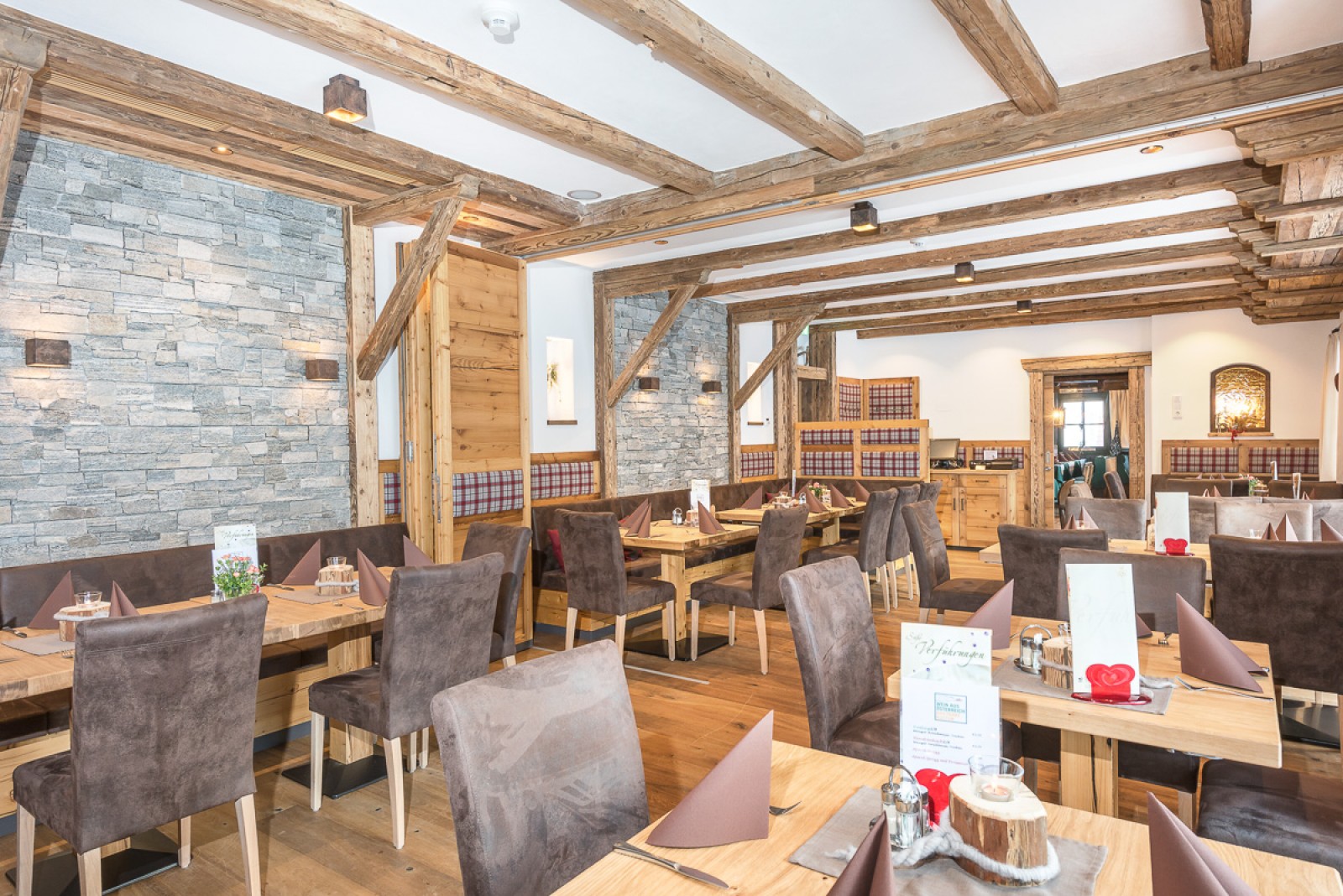 Restaurant Dorfalm in Leogang