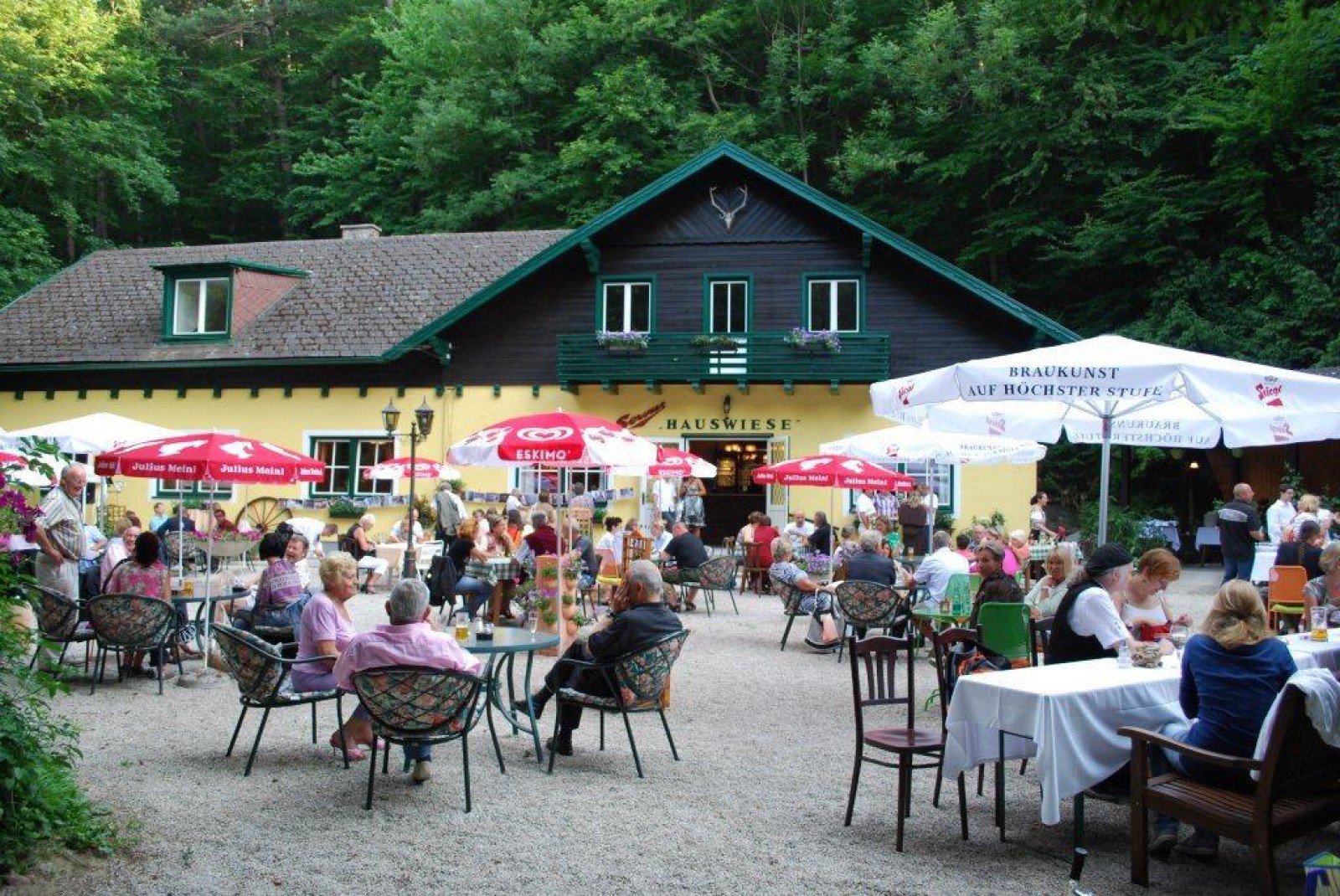 Restaurant Waldgasthaus Servus Hauswiese in Baden