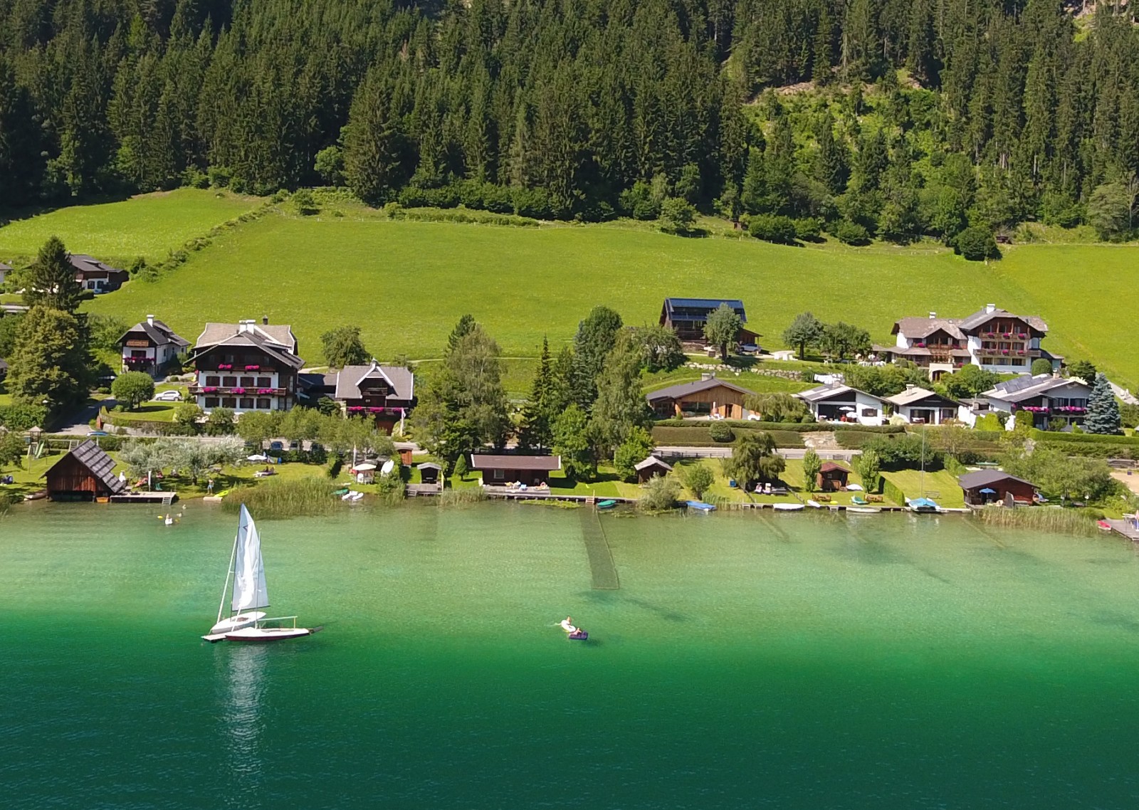 Restaurant Ferienhof Obergasser & Pension Bergblick in Weissensee