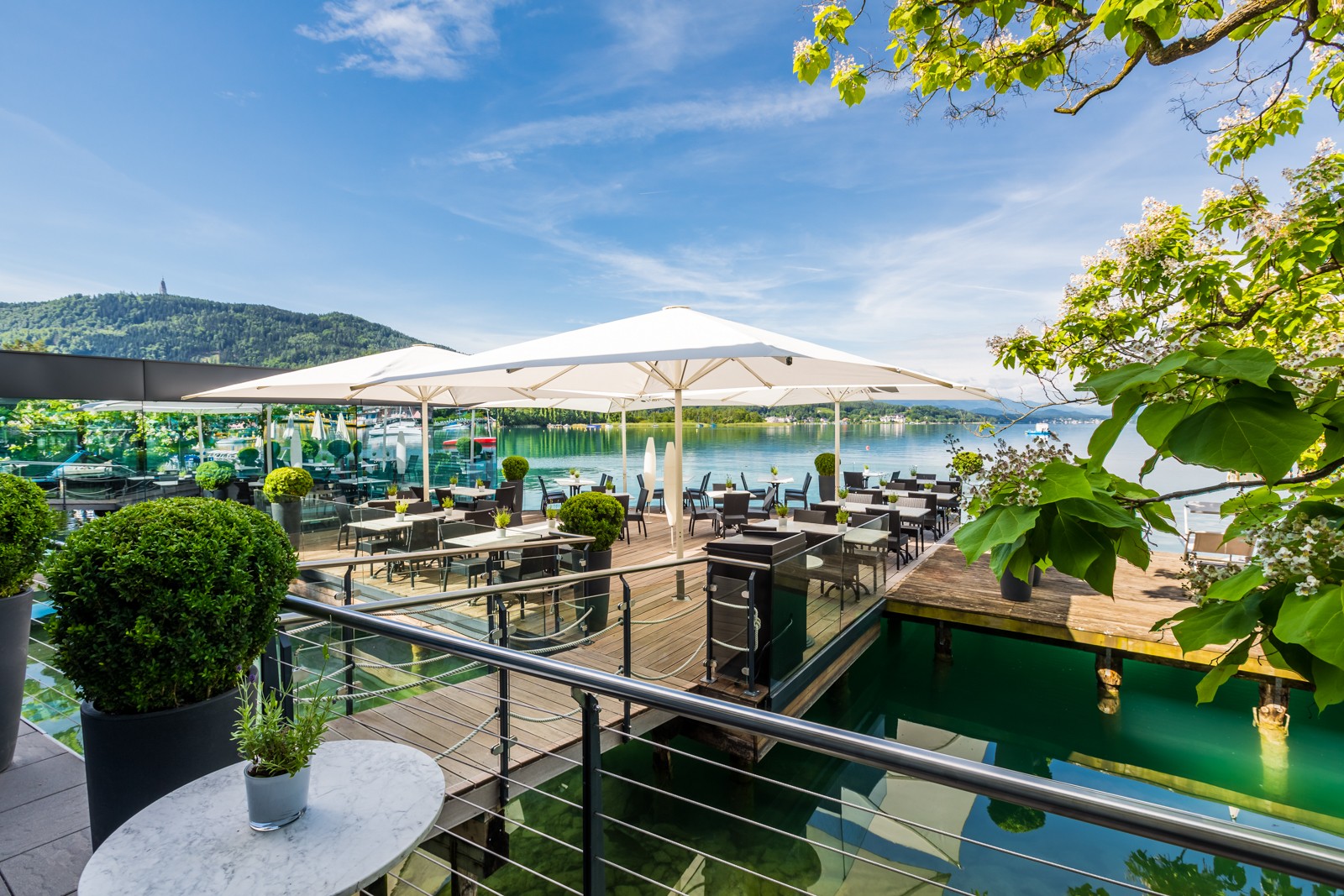 Restaurant JILLY_BEACH in Pörtschach am Wörthersee