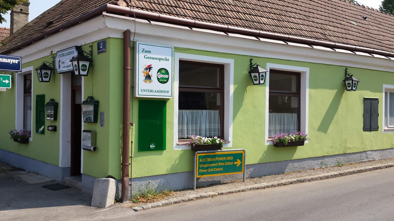 Restaurant Zum Genussspecht im Unterlaaerhof in Wien