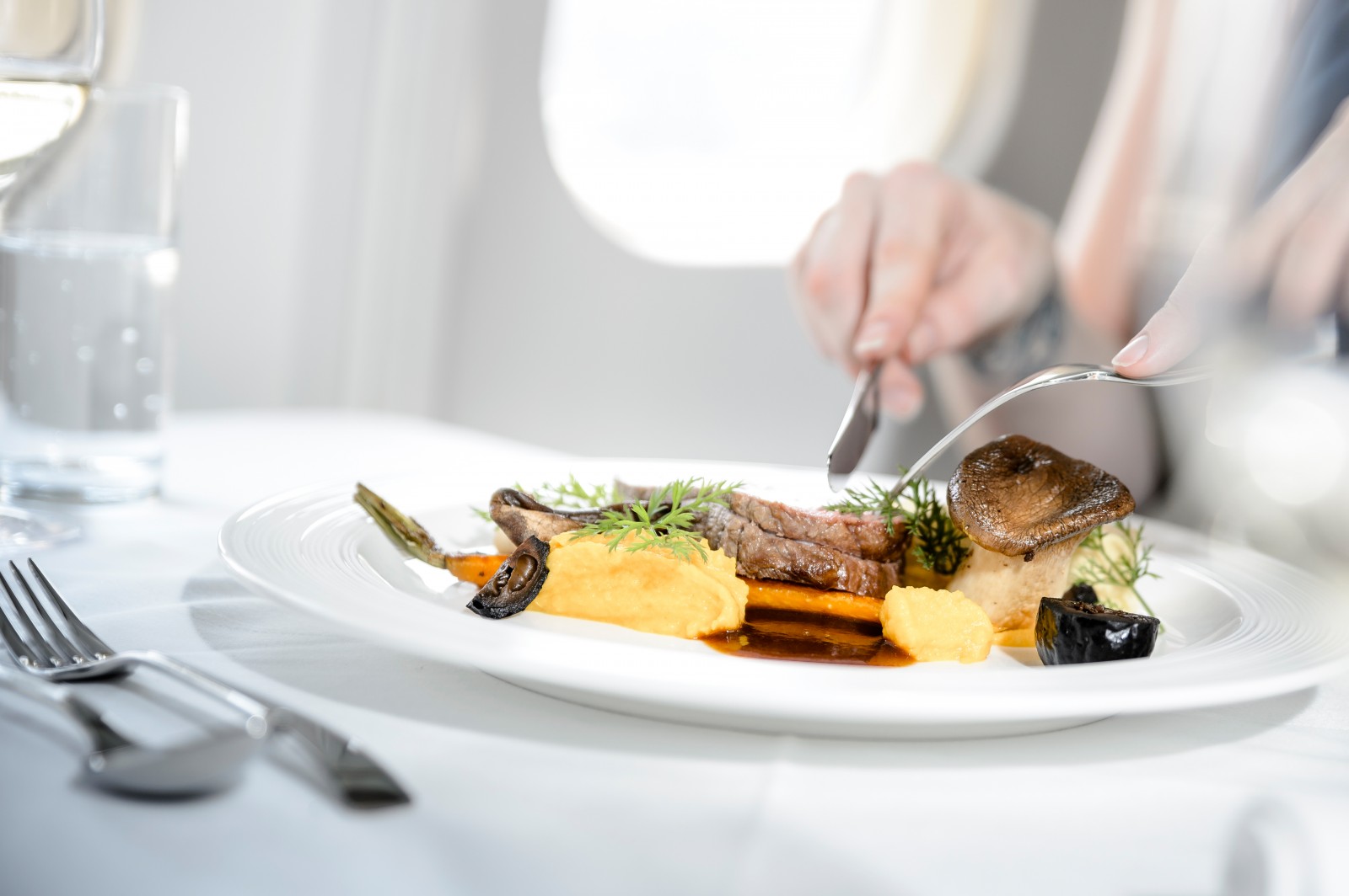 Speisekarte NOVA-AIR Restaurant Boeing in Graz