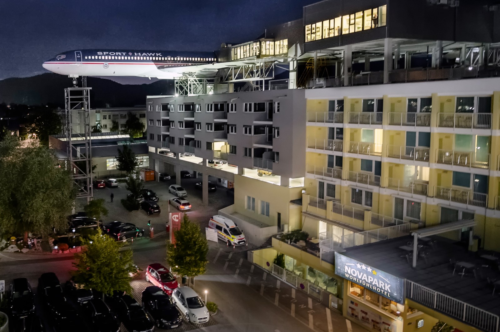 NOVA-AIR Restaurant Boeing in Graz, Foto 3