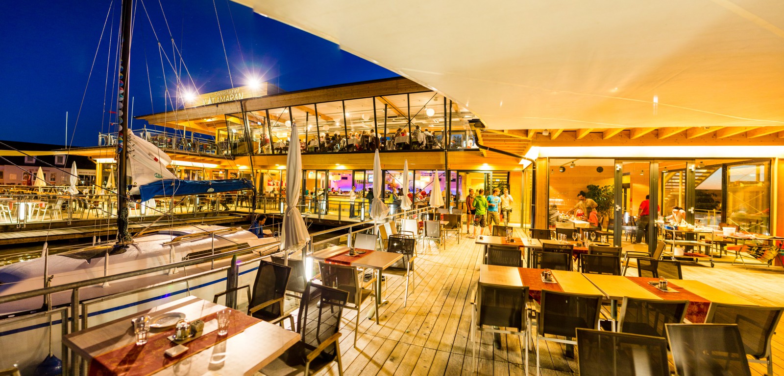 Seerestaurant - Katamaran in Rust, Foto 5