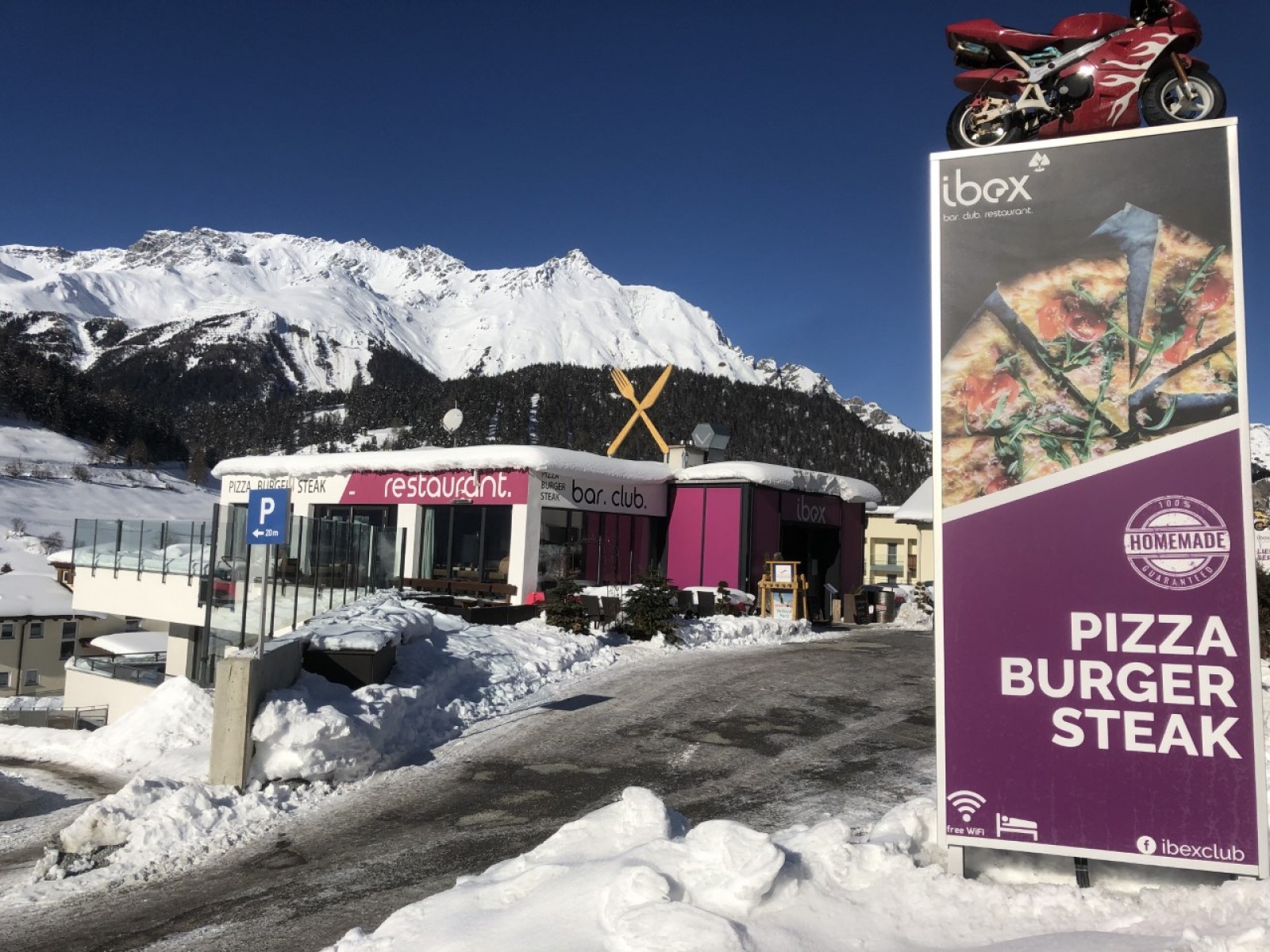 Ibex Musikbar/Restaurant in Nauders, Foto 15