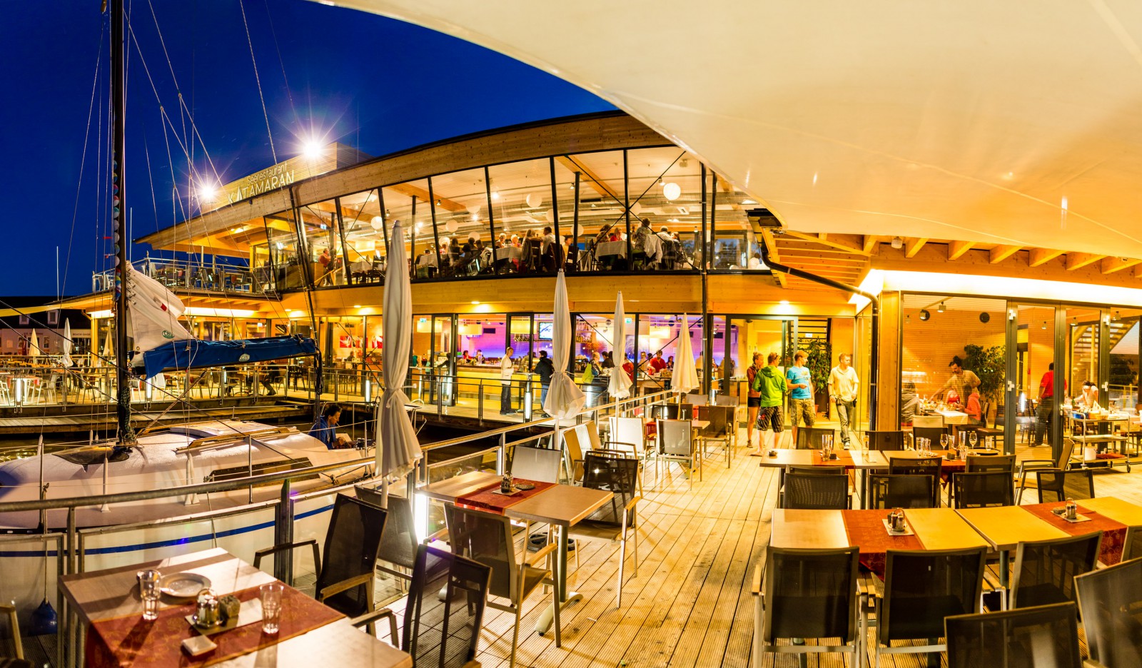 Seerestaurant - Katamaran in Rust, Foto 1