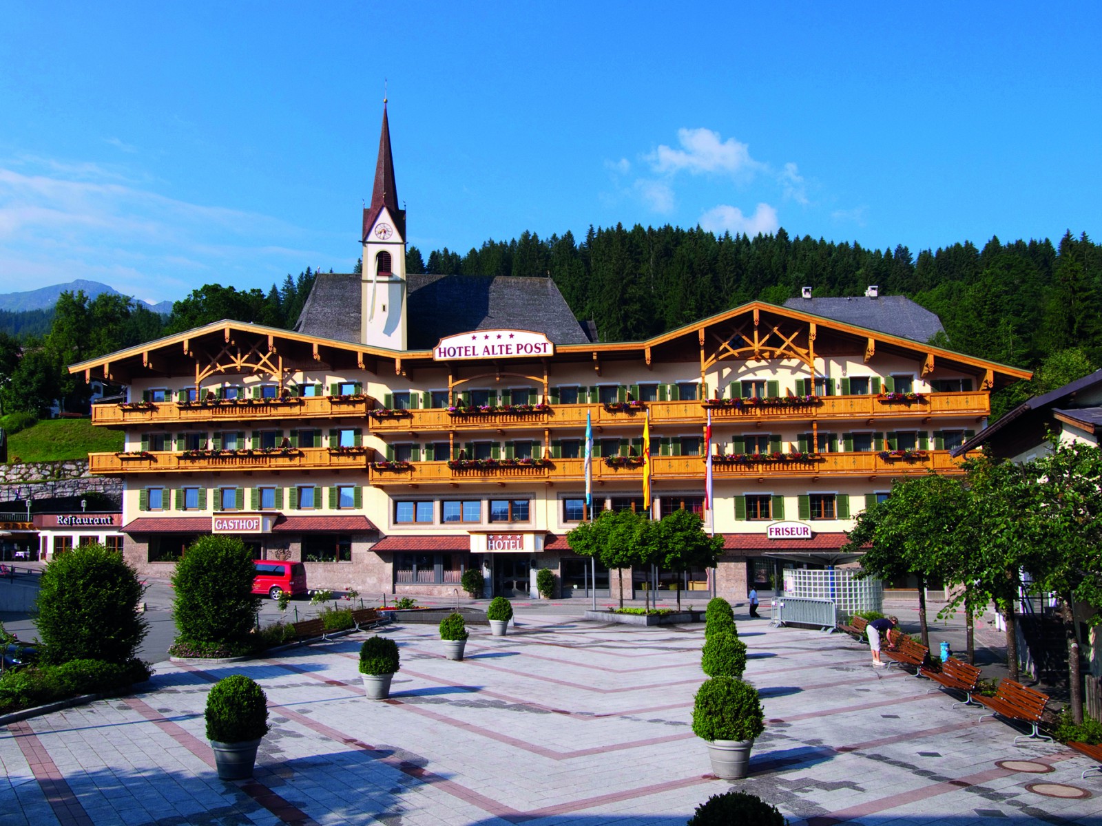 Hotel Alte Post Eder Johann GmbH in Fieberbrunn