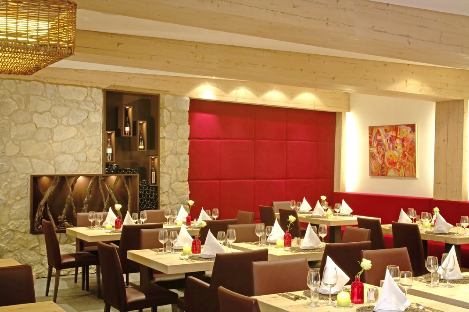 Restaurant at Hotel Maximilian in Ehenbichl