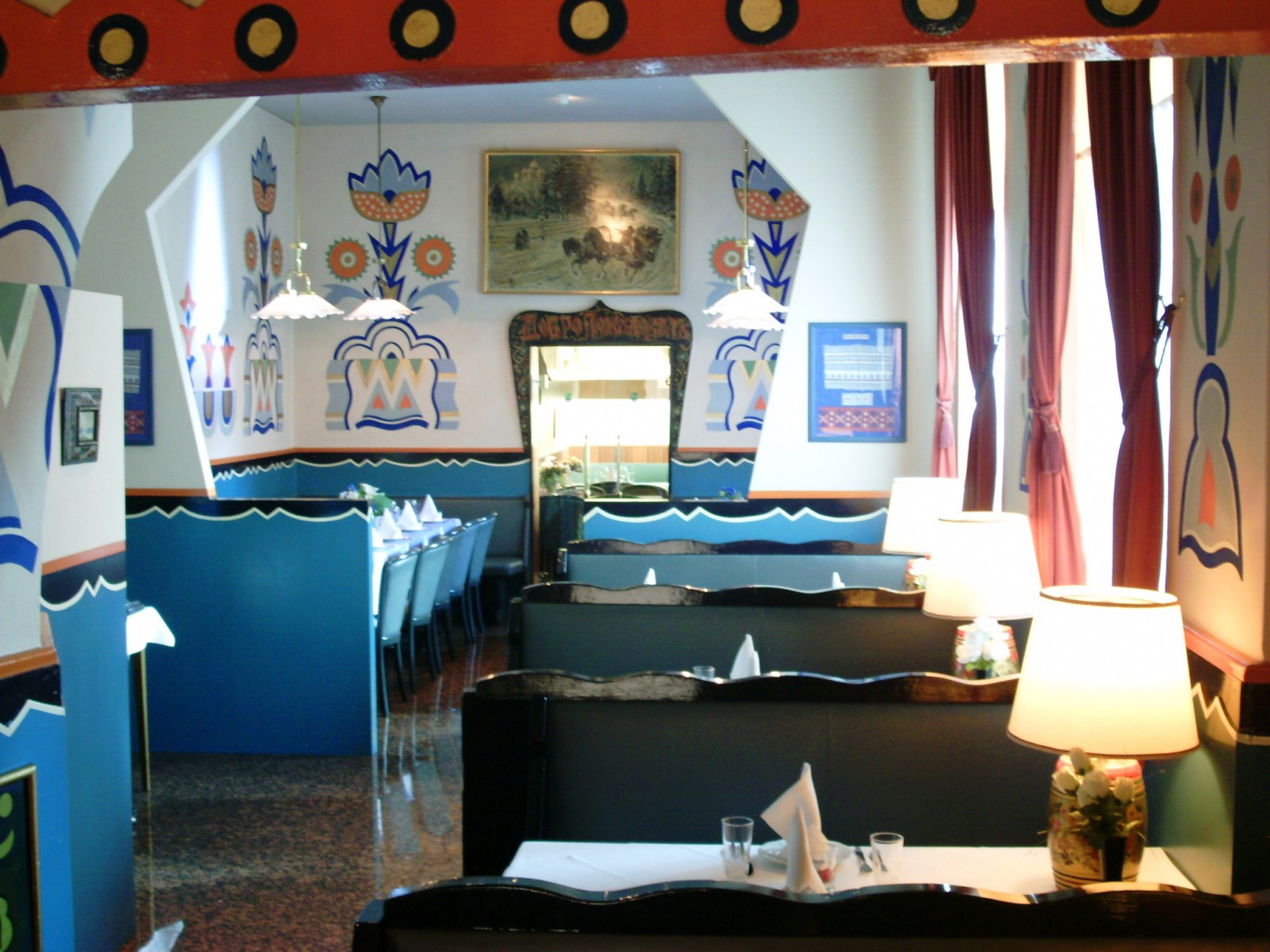 Abend-Restaurant Feuervogel in Wien