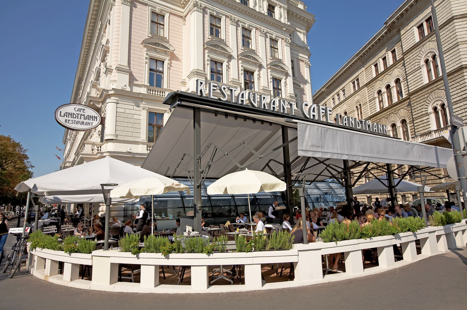Speisekarte Café Landtmann in Wien