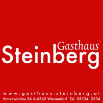 Speisekarte GASTHAUS STEINBERG in Westendorf