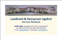 Logo Landhotel & Restaurant Jagdhof