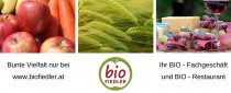Logo bioFIEDLER Biomarkt Fiedler GmbH.