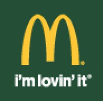 Logo McDonald's Restaurant mit McCafe