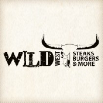 Logo Wild West, Steaks, Burger & More